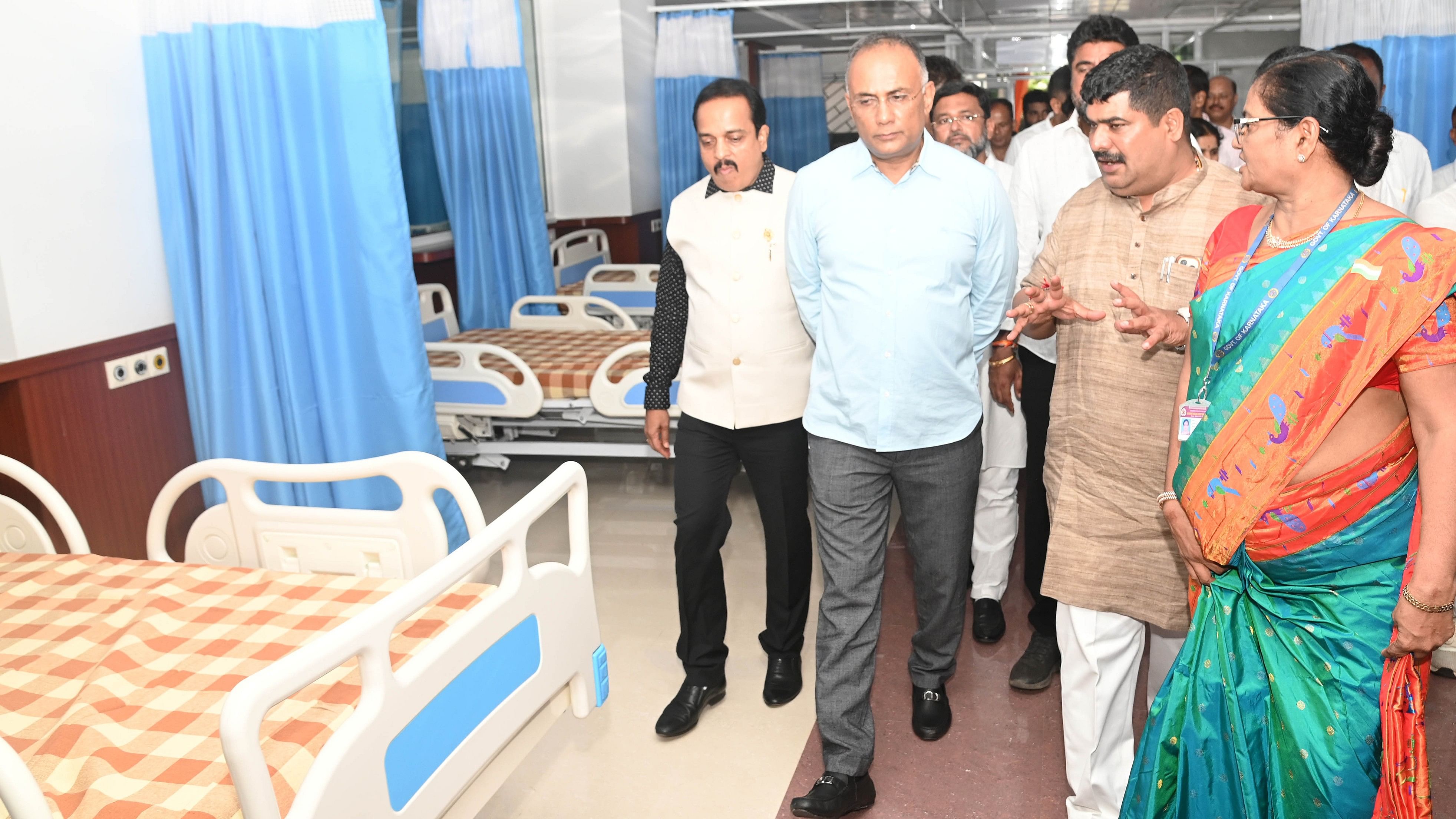 <div class="paragraphs"><p>Dinesh Gundu Rao during the inauguration of surgical super speciality block of Government Wenlock Hospital in Mangaluru. </p></div>